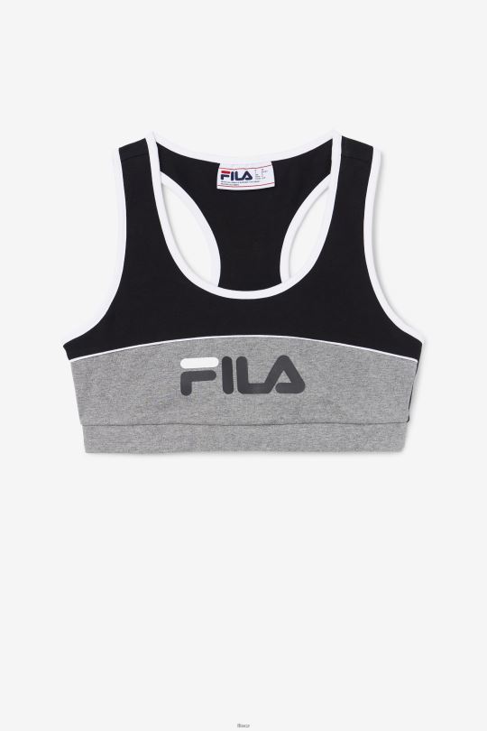 kairi podprsenka top fila černá/vřes/bílá 0668L1436 černá/vřes/bílá FILA