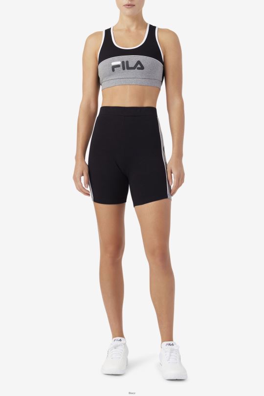 kairi podprsenka top fila černá/vřes/bílá 0668L1436 černá/vřes/bílá FILA