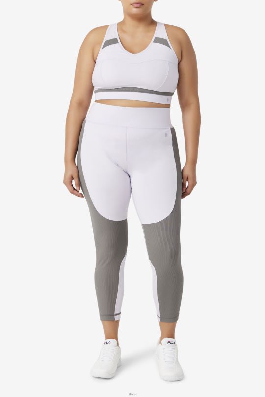 levandule modrá/gargoyle uplift racerback sportovní podprsenka fila 0668L1836 levandulově modrá/gargoyle FILA