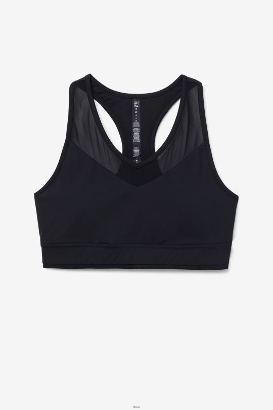 podprsenka fila uplift racerback top černý 0668L1801 Černá FILA