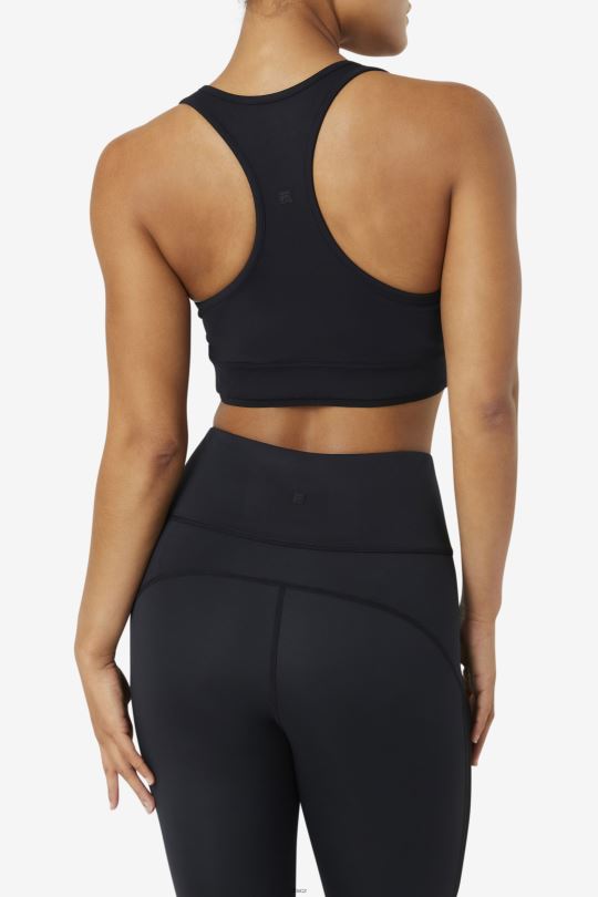 podprsenka fila uplift racerback top černý 0668L1801 Černá FILA