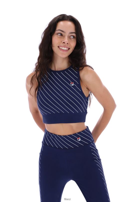 pruhovaný top podprsenky fila karla pin 0668L3427FILA