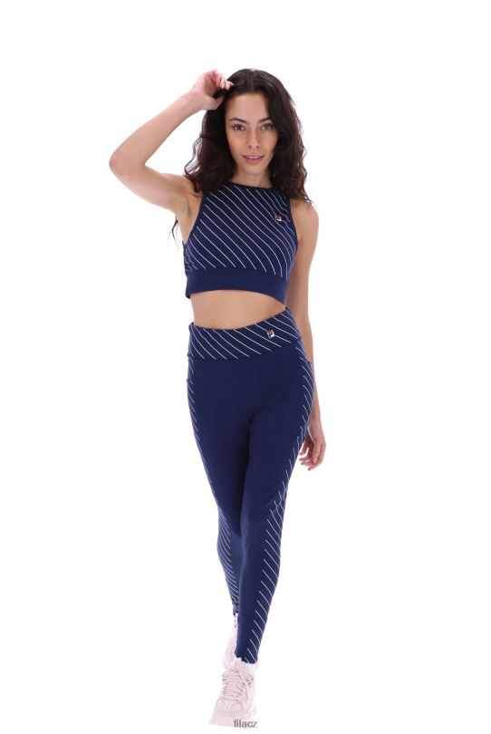 pruhovaný top podprsenky fila karla pin 0668L3427FILA