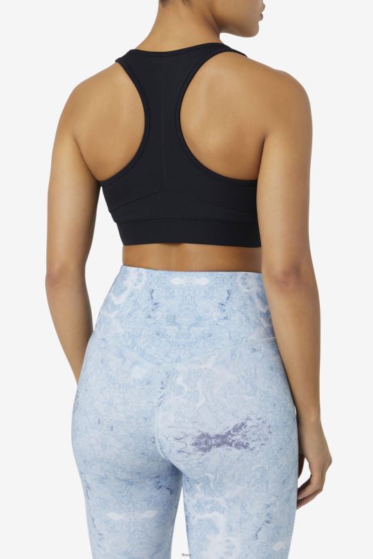 sportovní podprsenka fila black uplift racerback 0668L1816 Černá FILA