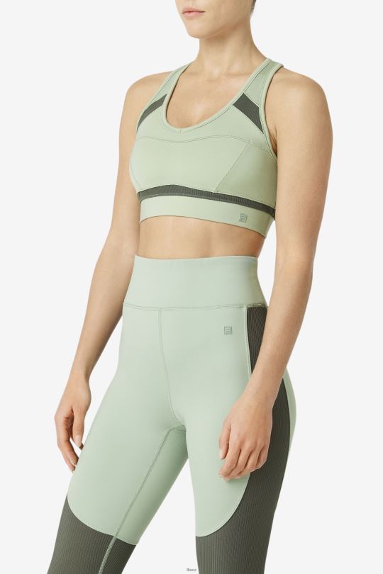 sportovní podprsenka fila uplift racerback bazalka/tymián 0668L1819 bazalka/tymián FILA