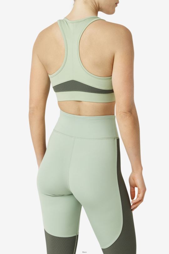 sportovní podprsenka fila uplift racerback bazalka/tymián 0668L1819 bazalka/tymián FILA