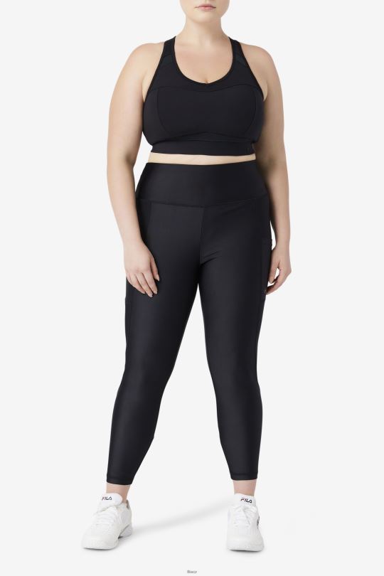 sportovní podprsenka fila uplift racerback černá 0668L1837 Černá FILA
