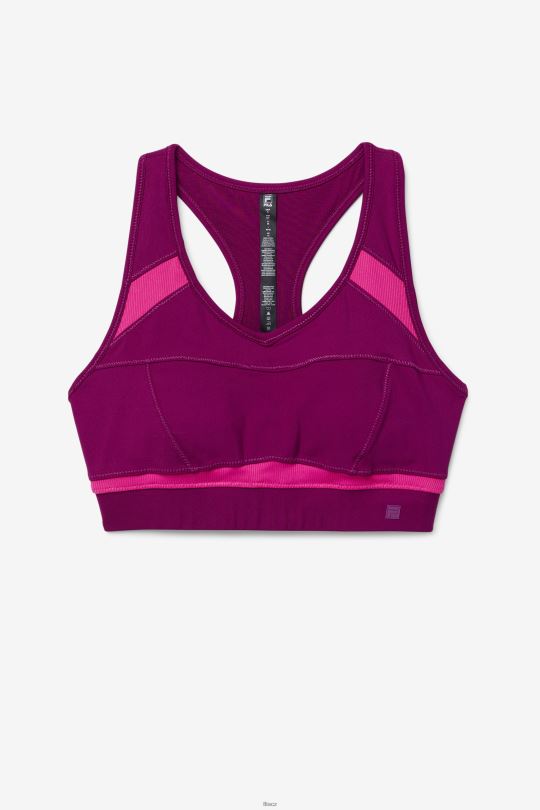 sportovní podprsenka mprpl/ppck fila uplift racerback 0668L1821 mprpl/ppck FILA