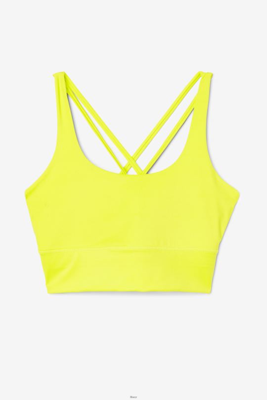 sulfur fila uplift cross back podprsenka top 0668L1815 síra FILA