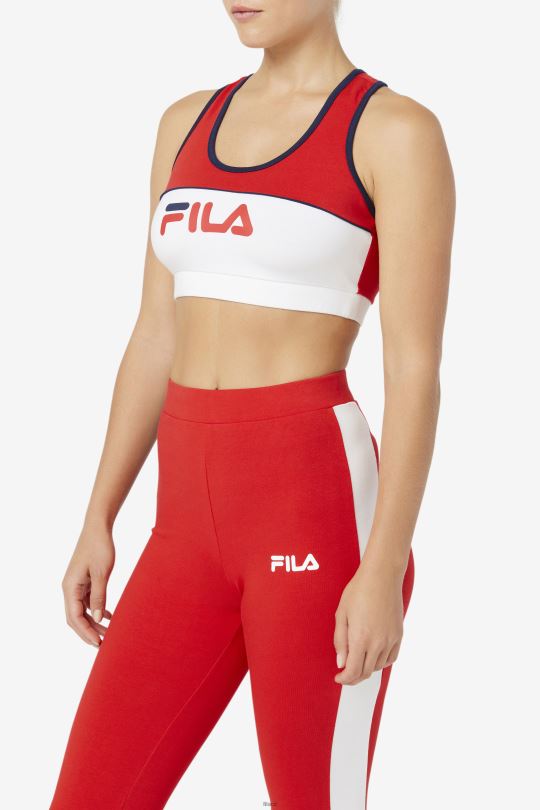 top podprsenka fila kairi červená 0668L1441 Červené FILA