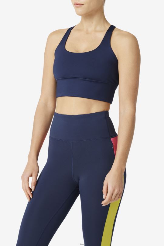 uplift cross back bra top navy fila 0668L1793 námořnictvo FILA
