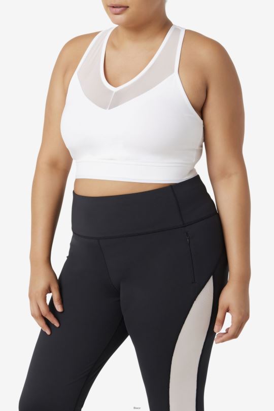 uplift racerback podprsenka top bílá fila 0668L1847 bílý FILA
