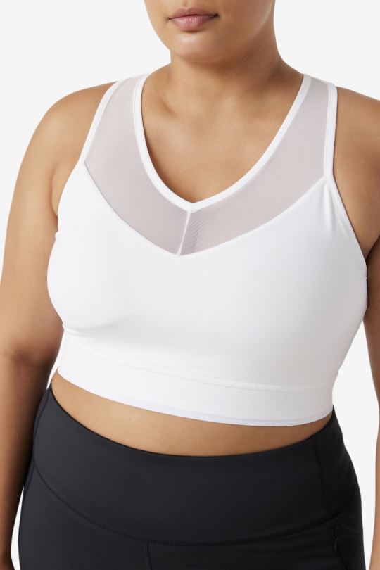 uplift racerback podprsenka top bílá fila 0668L1847 bílý FILA