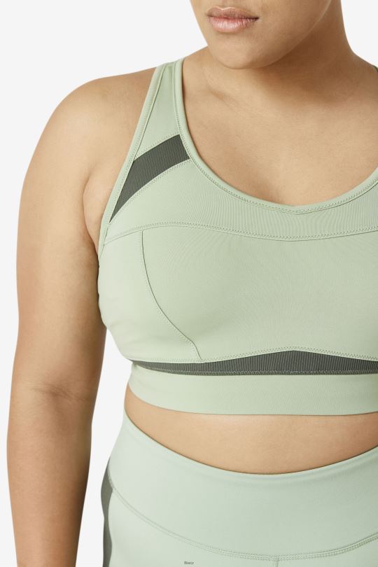 uplift racerback sportovní podprsenka bazalka/tymián fila 0668L1835 bazalka/tymián FILA
