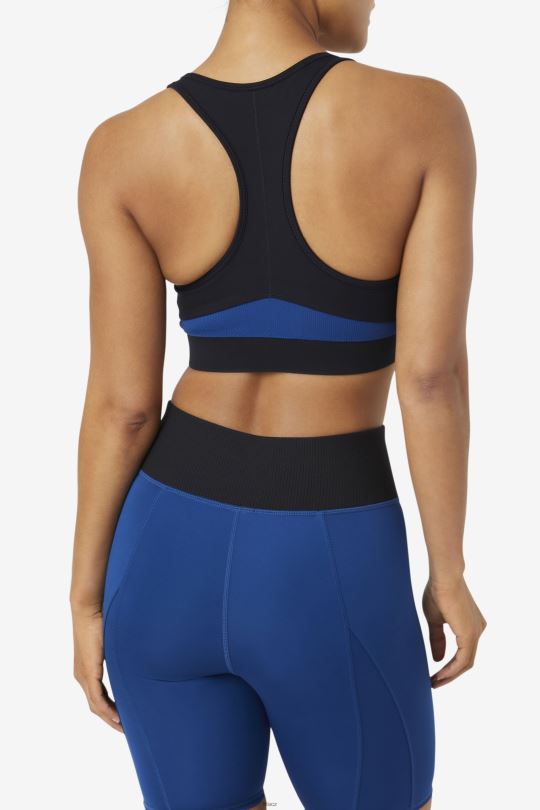 uplift racerback sportovní podprsenka černá/npny fila 0668L1817 černá/npny FILA