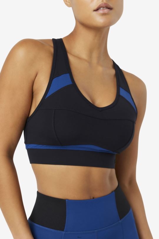 uplift racerback sportovní podprsenka černá/npny fila 0668L1817 černá/npny FILA