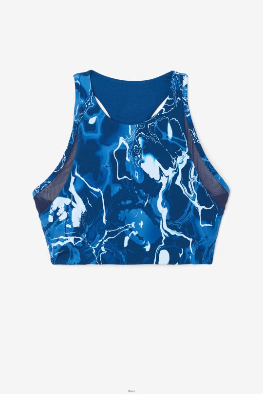 uplift t-back sportovní podprsenka námořnická mramorová fila 0668L1799 námořnický mramor FILA