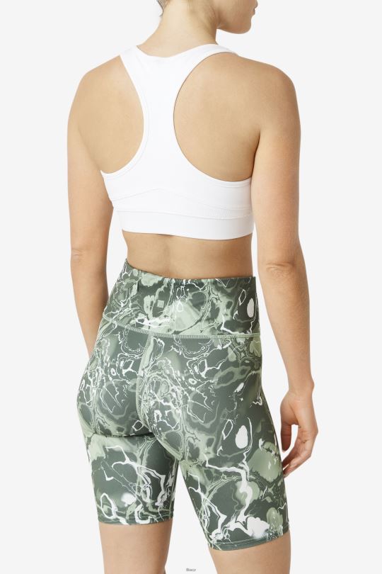white uplift racerback sportovní podprsenka fila 0668L1818 bílý FILA
