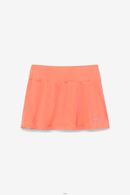 ohnivý korál fila pikleball poskakovat skort 0668L2037 ohnivý korál FILA