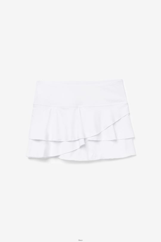 pikleball stupňovitý potisk skort fila bílá 0668L2042 bílý FILA