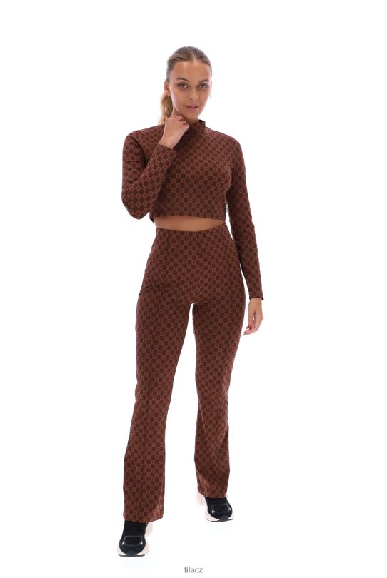 Crop top s dlouhým rukávem fila tori 0668L3415FILA