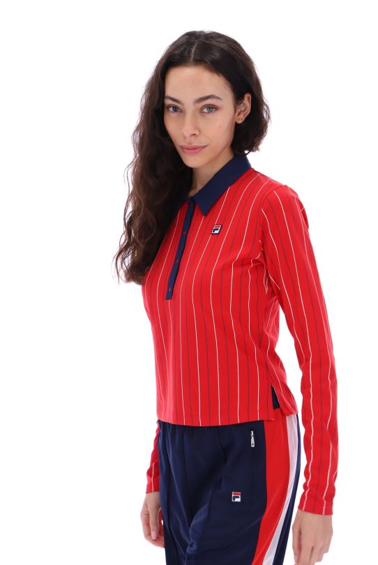 Jada dlouhý rukáv bb1 polo top fila 0668L3422FILA
