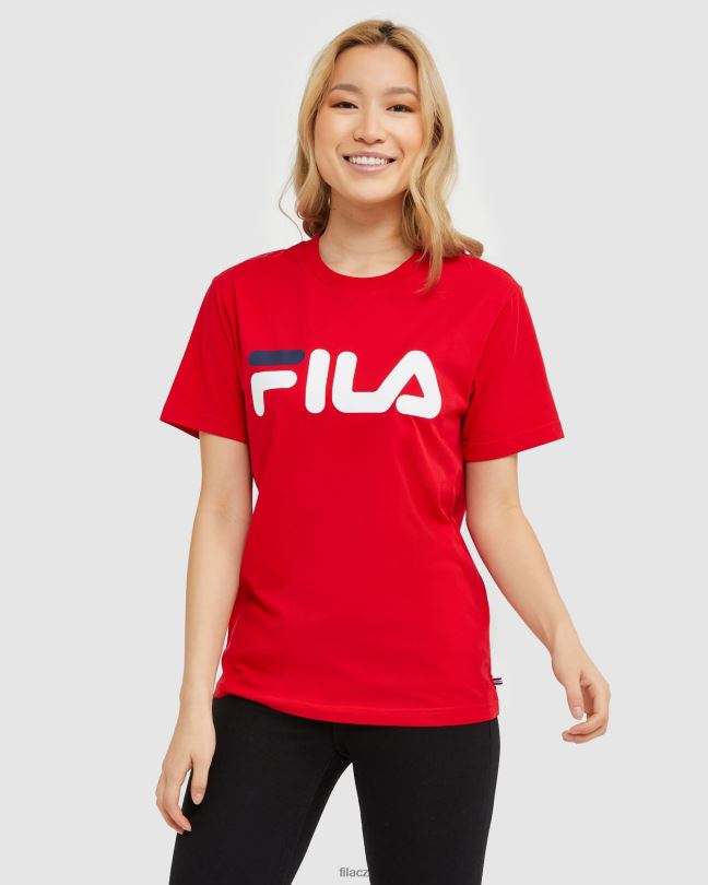 Klasické unisex tričko fila červené 0668L2440 Červené FILA