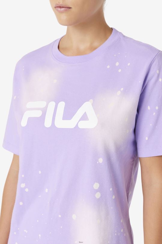 alivia barva na kravatu tee fila viola barva na kravatu 0668L1406 barva na kravatu viola FILA