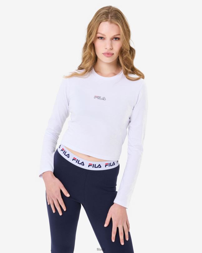 bílá šalvěj ls tee fila 0668L2934 bílý FILA