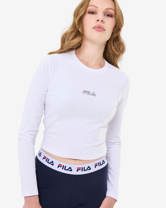 bílá šalvěj ls tee fila 0668L2934 bílý FILA