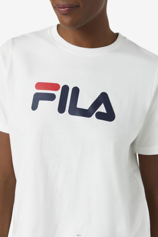 bílé tričko fila miss eagle 0668L1408 bílý FILA