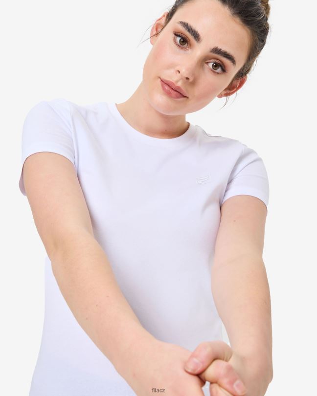 bílé tričko fila yuna 0668L2935 bílý FILA