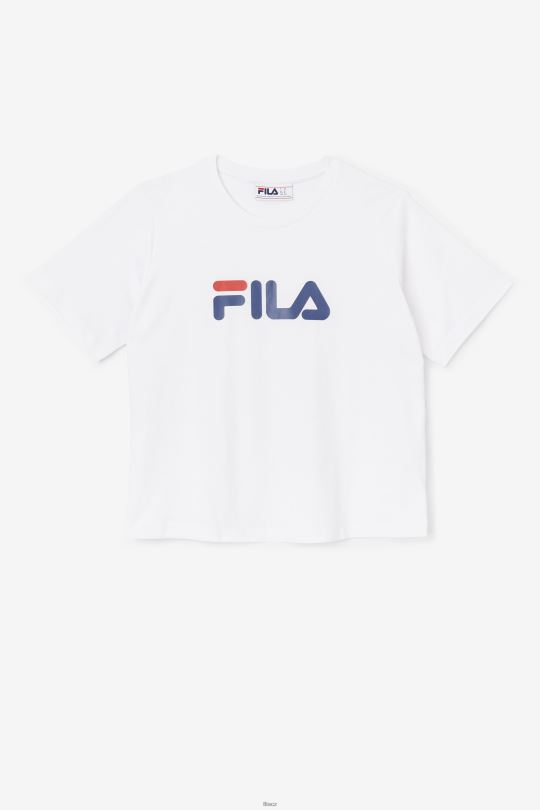 bílé tričko thea fila 0668L1446 bílý FILA
