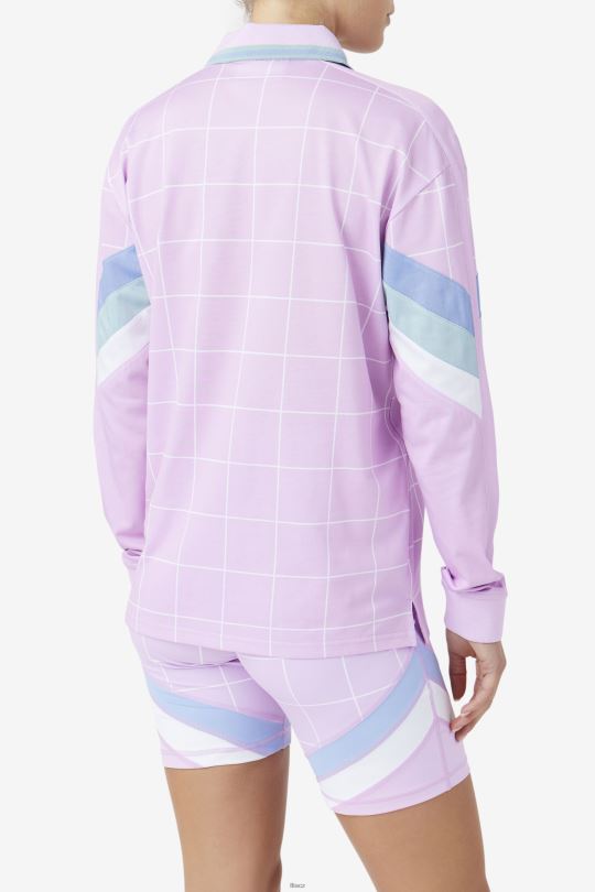 brankářský dres fila orchid/bílá/ether zorra 0668L1378 orchidej/bílá/éter FILA