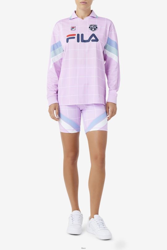 brankářský dres fila orchid/bílá/ether zorra 0668L1378 orchidej/bílá/éter FILA