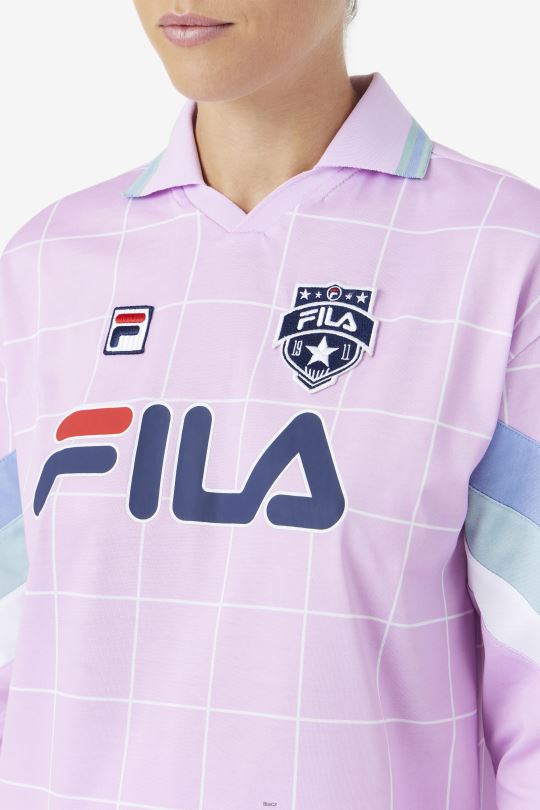 brankářský dres fila orchid/bílá/ether zorra 0668L1378 orchidej/bílá/éter FILA