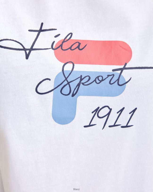 dámské tričko cinzia bílé fila 0668L2837 bílý FILA