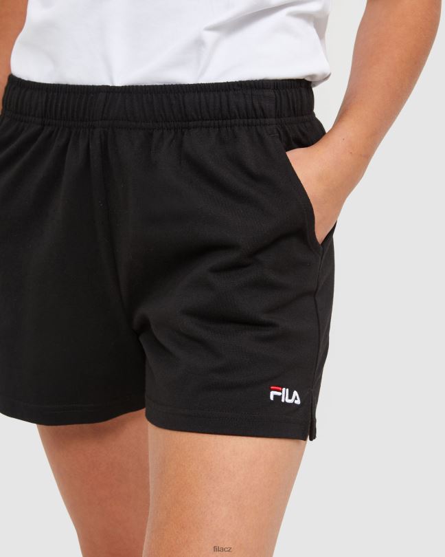 černé dámské žerzejové kraťasy fila classic 0668L2871 Černá FILA