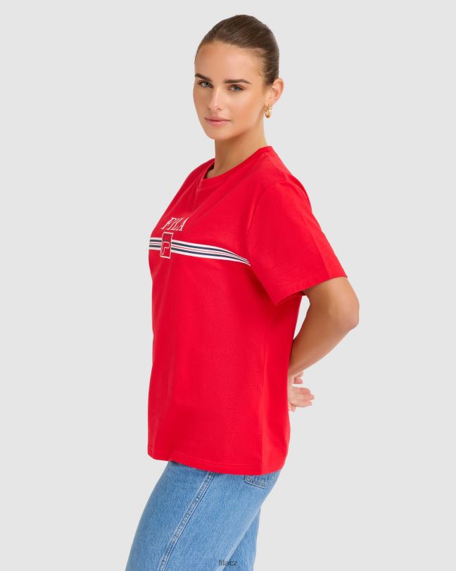 fila cathy tričko červené 0668L2785 Červené FILA
