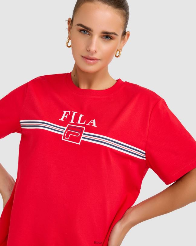 fila cathy tričko červené 0668L2785 Červené FILA