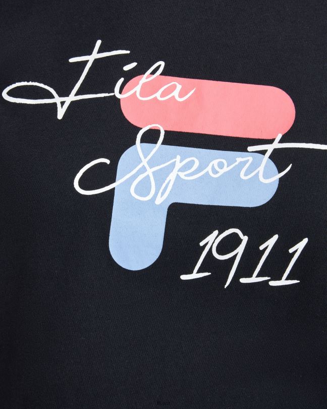 fila dámské tričko cinzia černé 0668L2839 Černá FILA