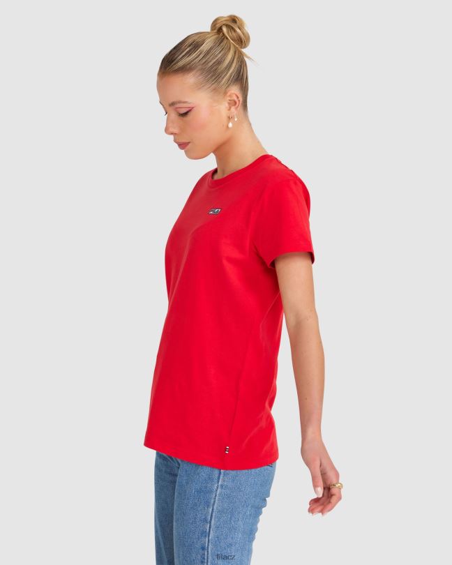 fila dámské tričko imogen červené 0668L2845 Červené FILA