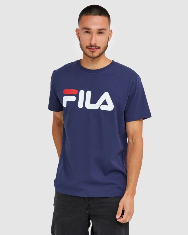 fila klasické unisex tričko nové námořnictvo 0668L2437 nové námořnictvo FILA