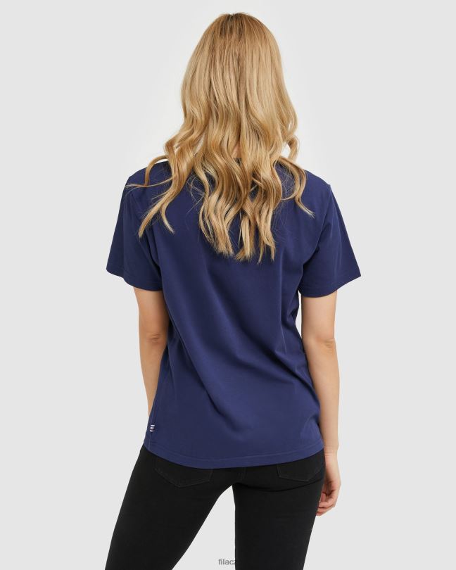 fila klasické unisex tričko nové námořnictvo 0668L2437 nové námořnictvo FILA