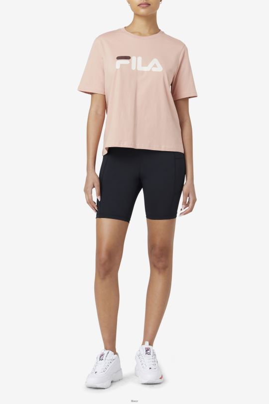 fila miss eagle tee rose/turtle dove/mahaogany 0668L1411 růže / hrdlička / mahaogan FILA