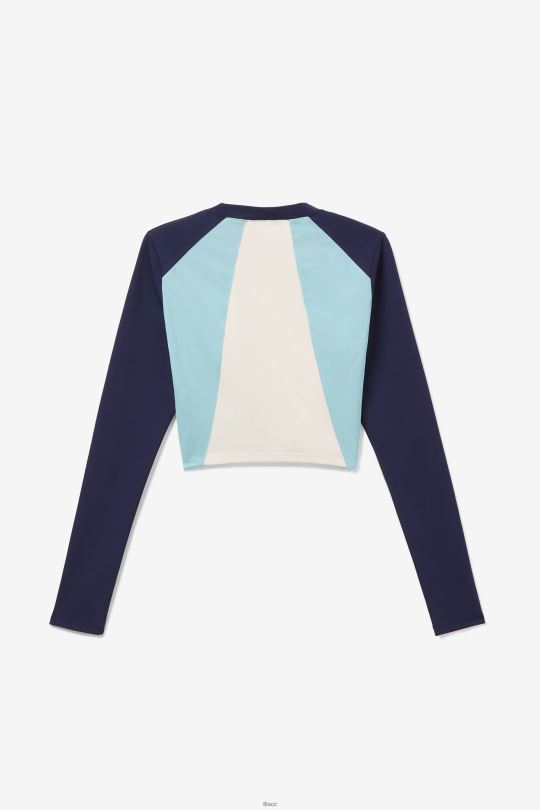 fila whitely top navy/ledová aqua/egret 0668L1375 námořnictvo/ledová aqua/egret FILA
