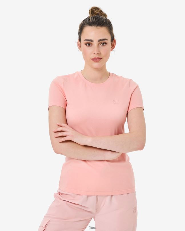 jemné růžové tričko fila yuna 0668L2937 jemná růže FILA