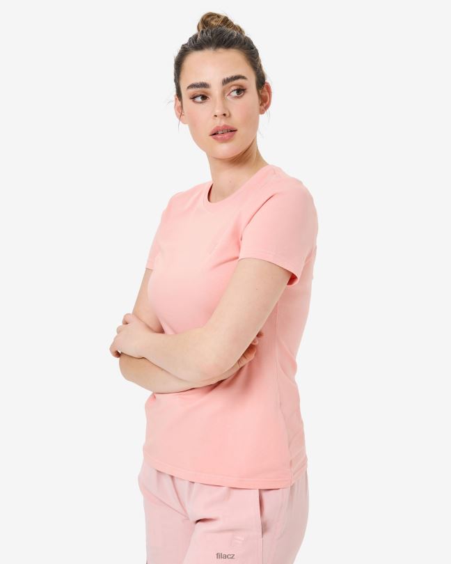 jemné růžové tričko fila yuna 0668L2937 jemná růže FILA