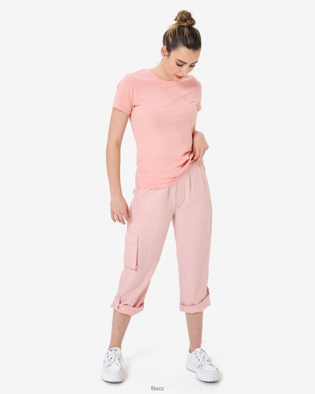 jemné růžové tričko fila yuna 0668L2937 jemná růže FILA