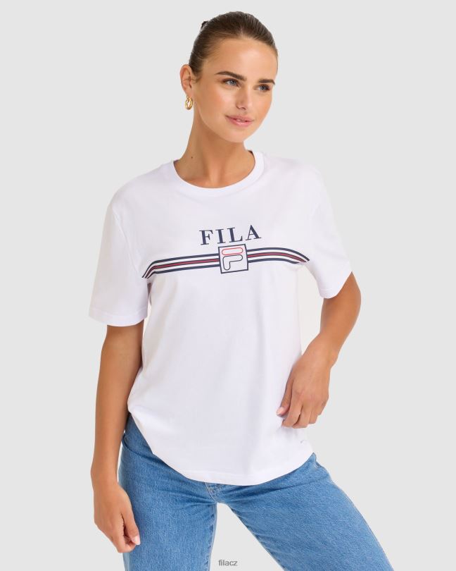 kočičí tričko fila bílé 0668L2786 bílý FILA